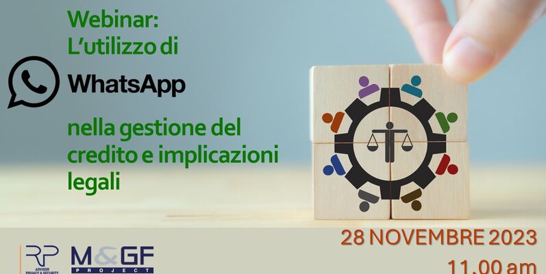 image Webinar: L'utilizzo di WhatsApp nella gestione del credito e implicazioni legali