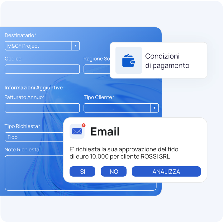 Change customer payment terms